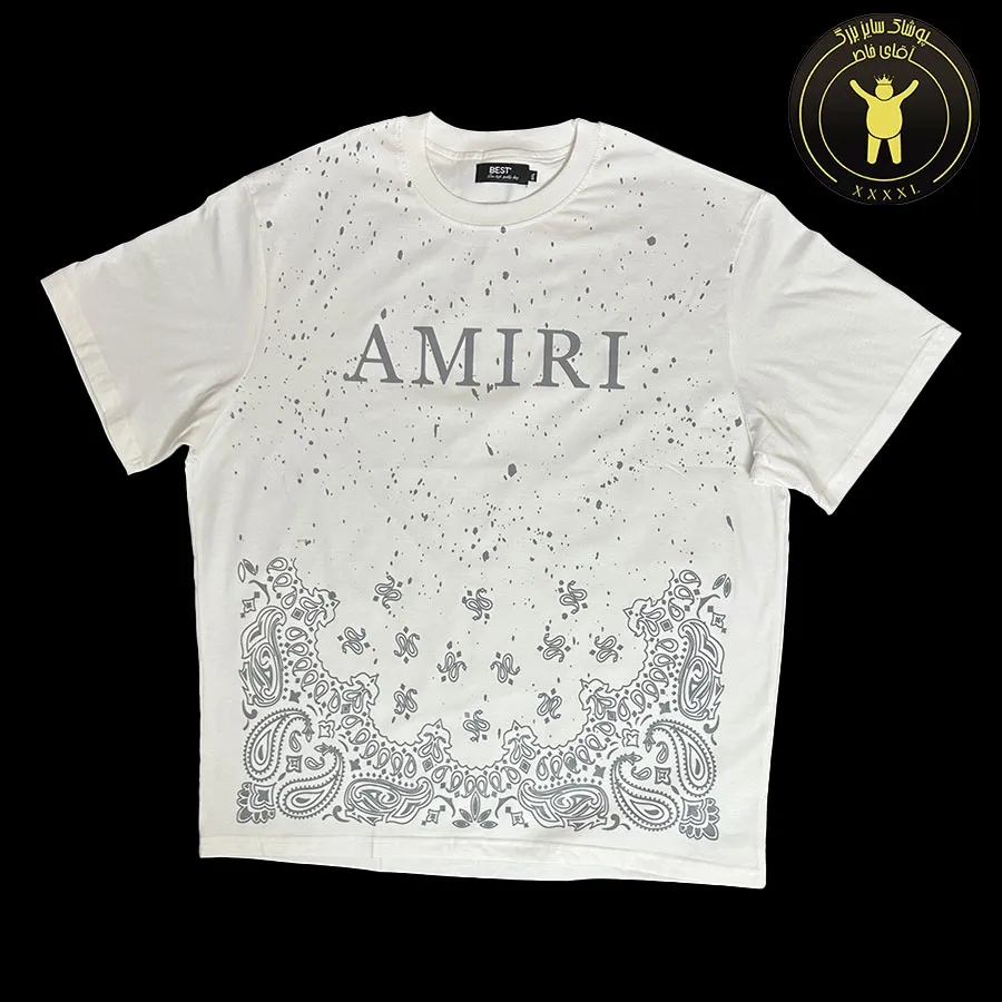 تیشرت نخ پنبه AMIRI