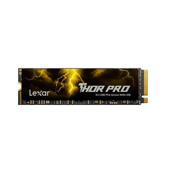 اس‌اس‌دی لکسار مدل THOR PRO با رابط PCIe Gen4x4 NVMe و فرم‌فاکتور M.2، ظرفیت ۵۱۲ گیگابایت