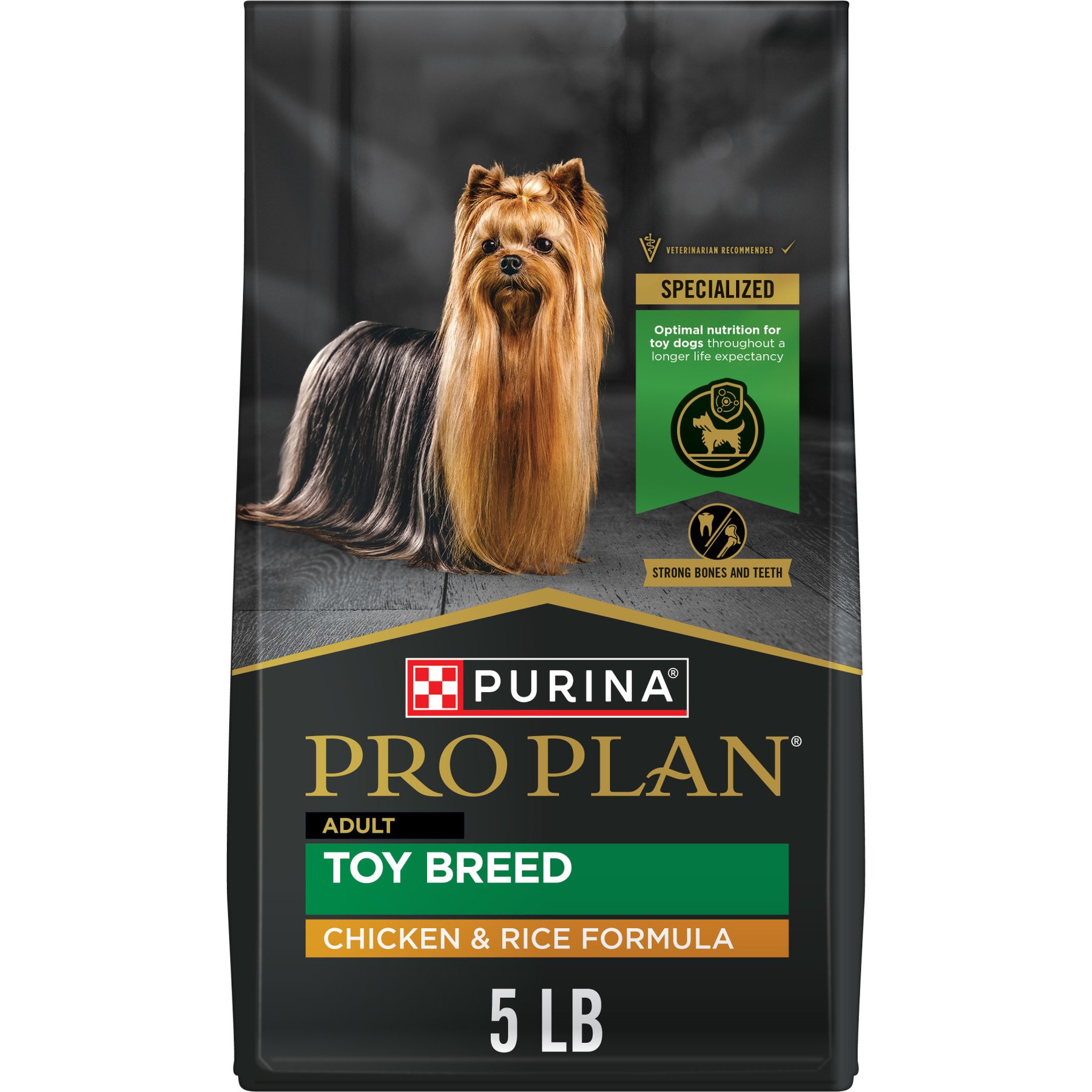غذای خشک پورینا پرو پلن سگ بالغ نژاد خیلی کوچک مرغ و برنج ۲.۲۷ کیلوگرم | Purina Pro Plan Toy Chicken & Rice 5lb