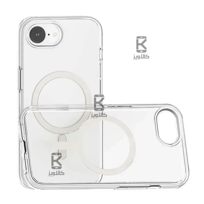 کاور پشت کریستالی مگ سیف دار iPhone 16e