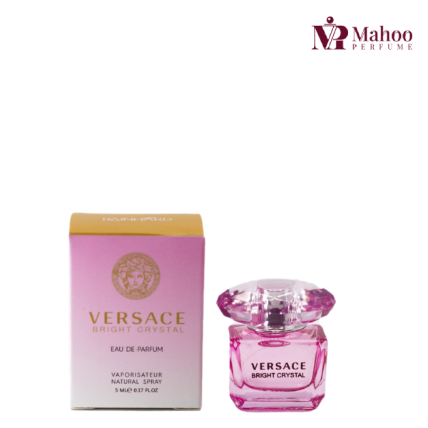 عطر ادکلن ورساچه کریستال برایت مینیاتوری رین هارد ۵ میل| Versace Crystal Bright Miniature Rain hard