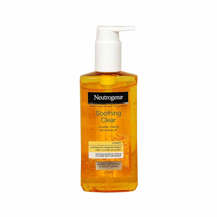ژل شستشو صورت نوتروژینا مدل Soothing Clear