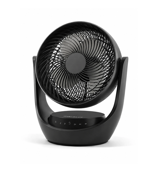 پنکه شارژی دیجیتال چراغ دار شعاع SH-L2839 مشکی