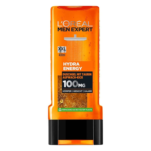 شامپو سر و بدن لورال Loreal مدل HYDRA ENERGY حجم XXL
