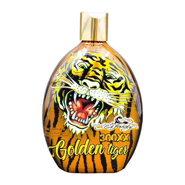 لوسیون سولاریم Ed Hardy مدل Golden Tiger 300XX
