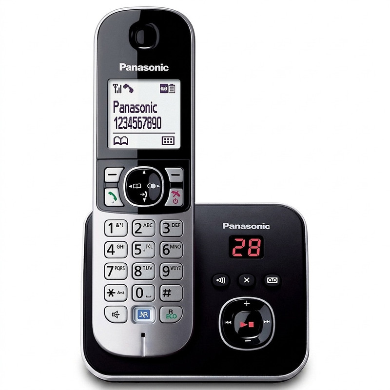 تلفن بی سیم پاناسونیک مدل KX-TG6821 - مشکی براق