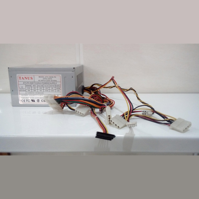 پاور 24 پین TANUS مدل ATX-500W-P4