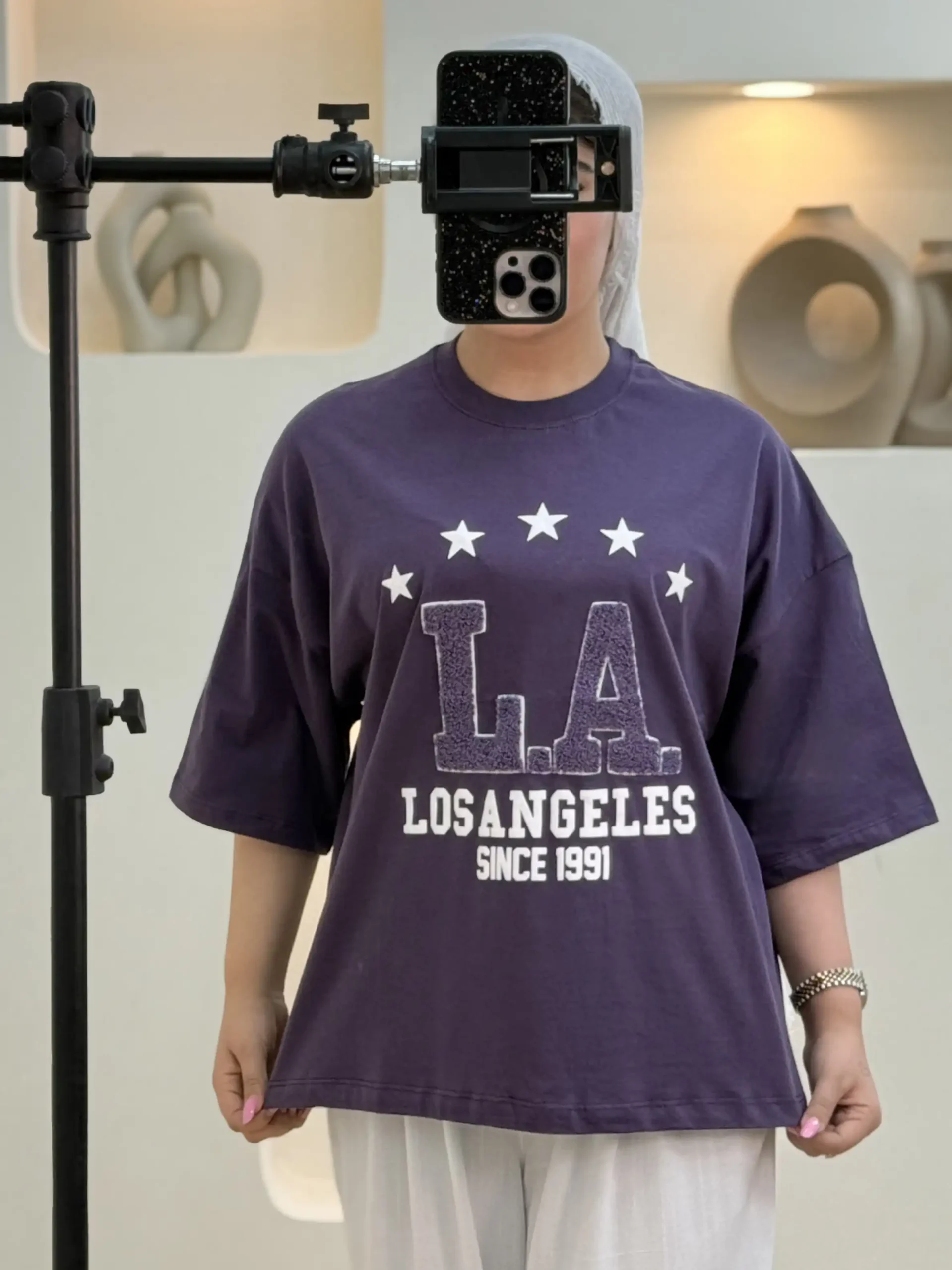 تیشرت باکسی (LA)-11871