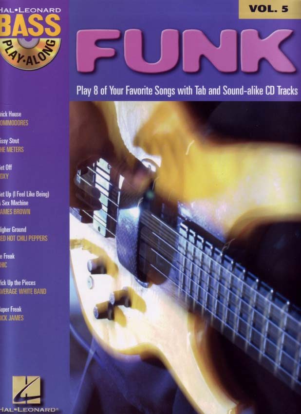 Bass Play-Along Volume 5_Funk 8