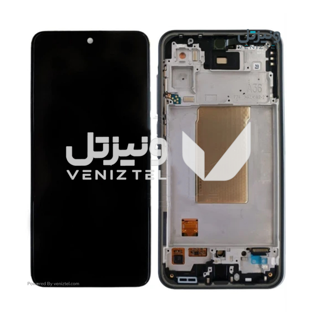 تاچ و ال سی دی سامسونگ کپی (INCELL) با فریم مدل Samsung A36 + F