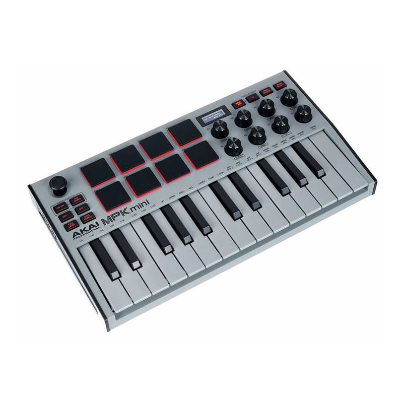میدی کنترلر AKAI MPK Mini MK3 GREY