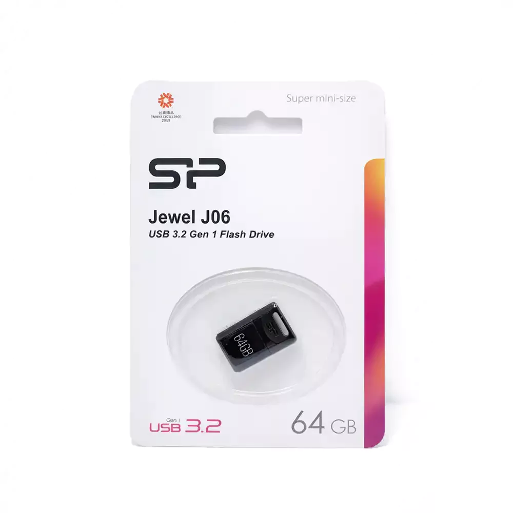 فلش مموری سیلیکون پاور (Silicon Power) مدل (‌J06) – 64GB
