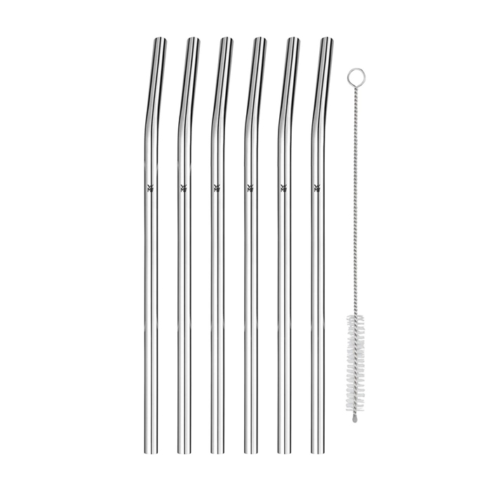 نی استیل 6 عددی وی ام اف | WMF BARIC Straws 6 pcs. 240 mm with brush