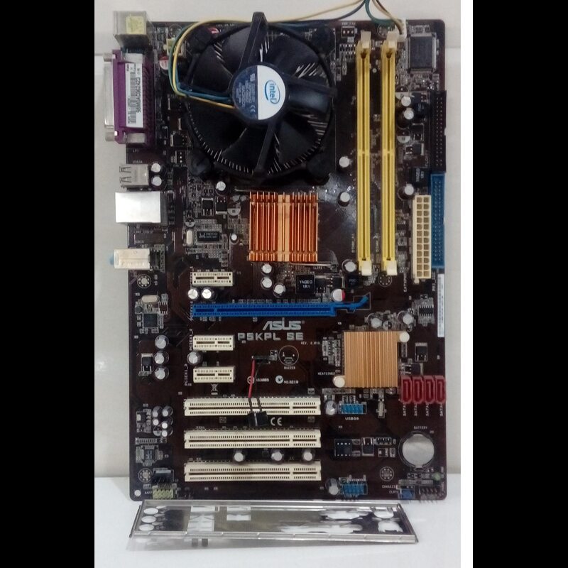باندل مادربرد(DDR2)ASUSمدلP5KPL SE سی پی یو فن و