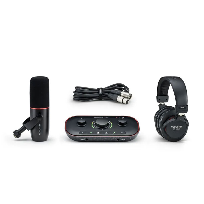 پکیج استودیویی Focusrite Vocaster Two Studio