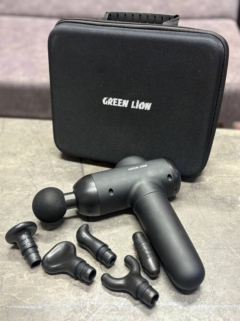 ماساژور تفنگی گرین لاین GREENLION مدل WAVE MASSAGE GUN
