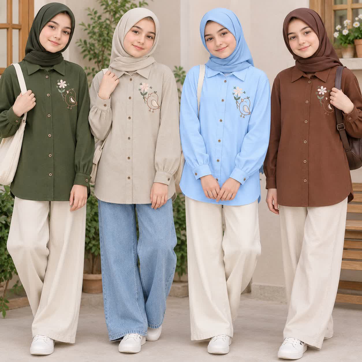 شکت مانتویی پاییزه نیلا