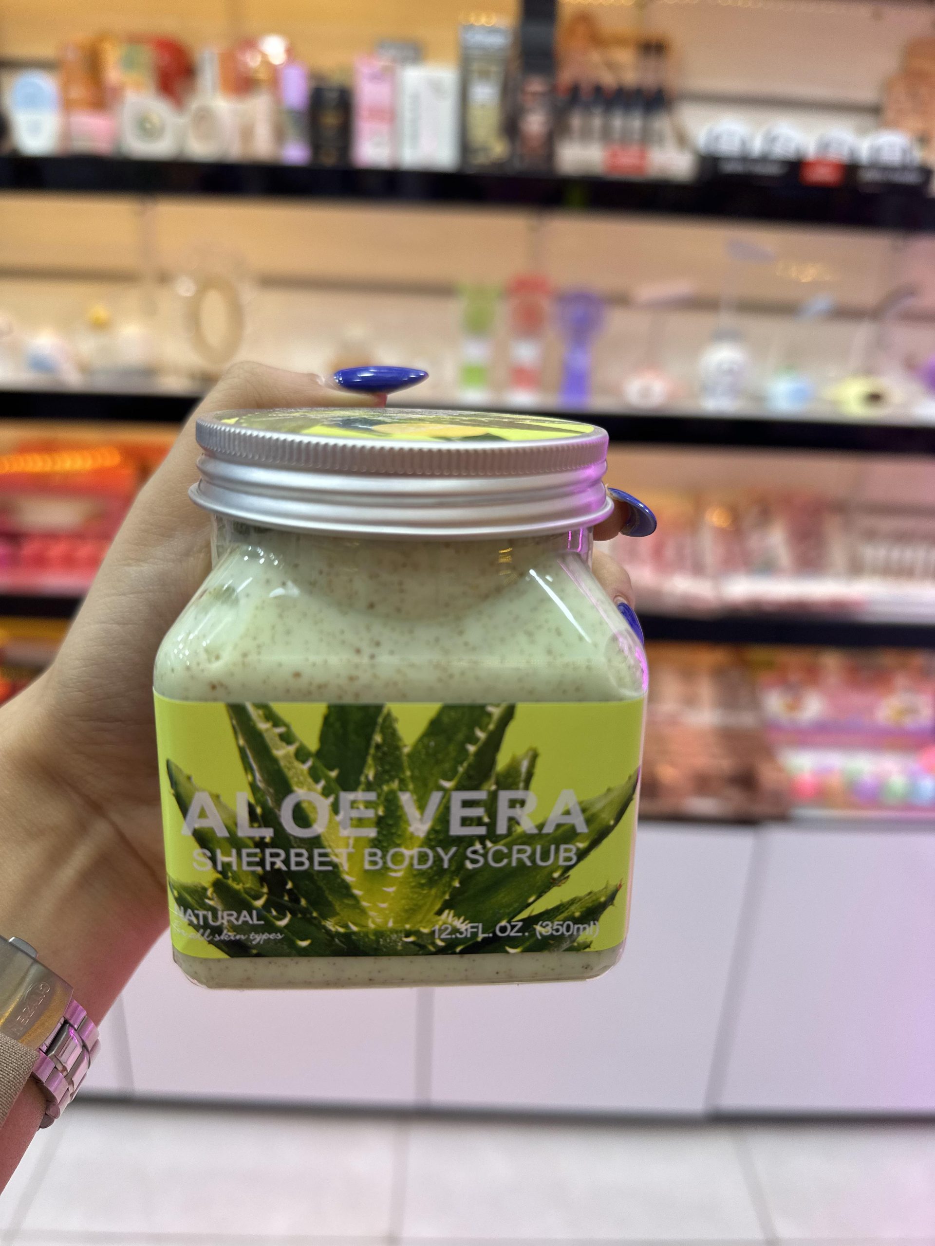 اسکراب بدن آلوئهورا Aloe Vera Sherbet Body Scrub