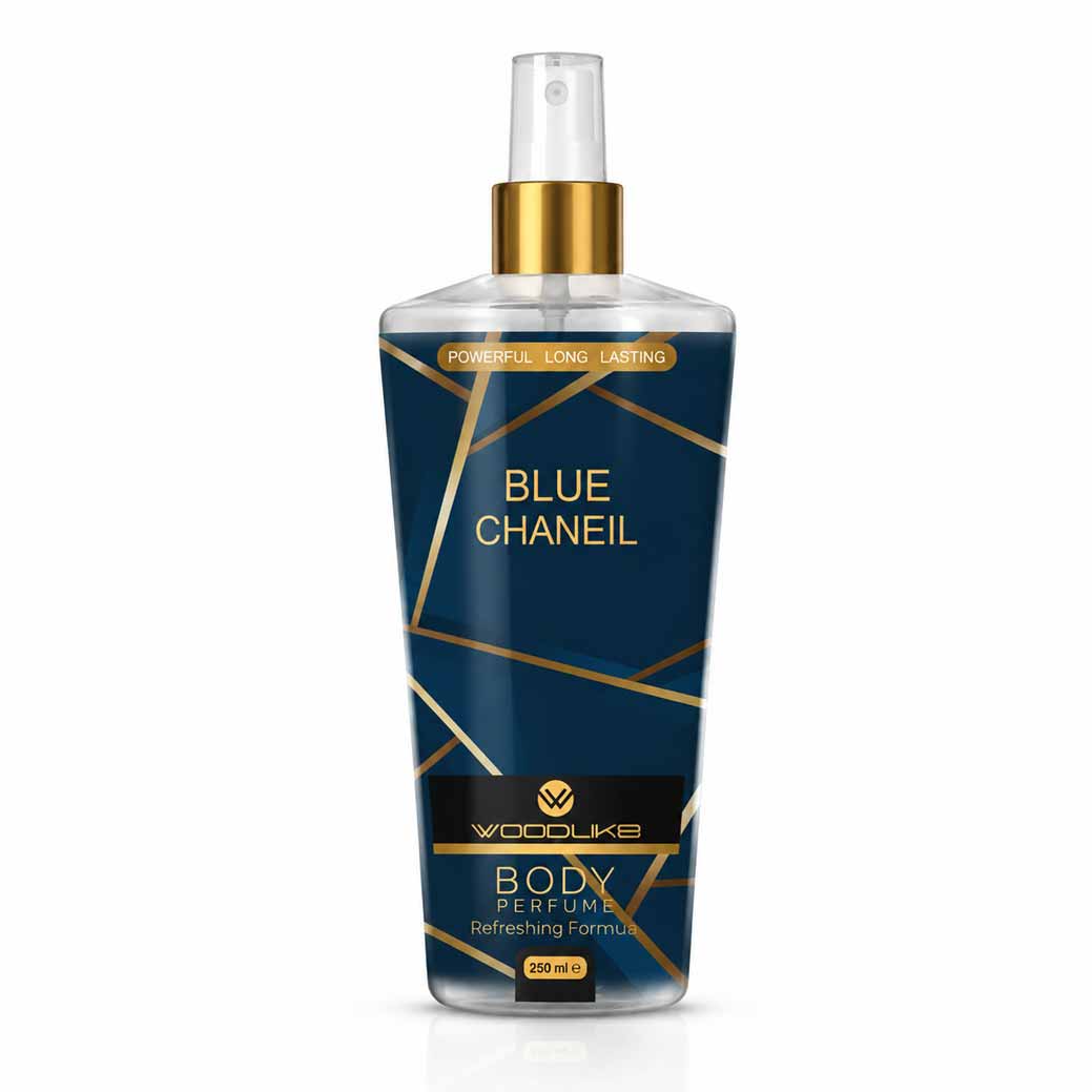 بادی اسپلش مردانه وودلایک مدل Blue Chaneil