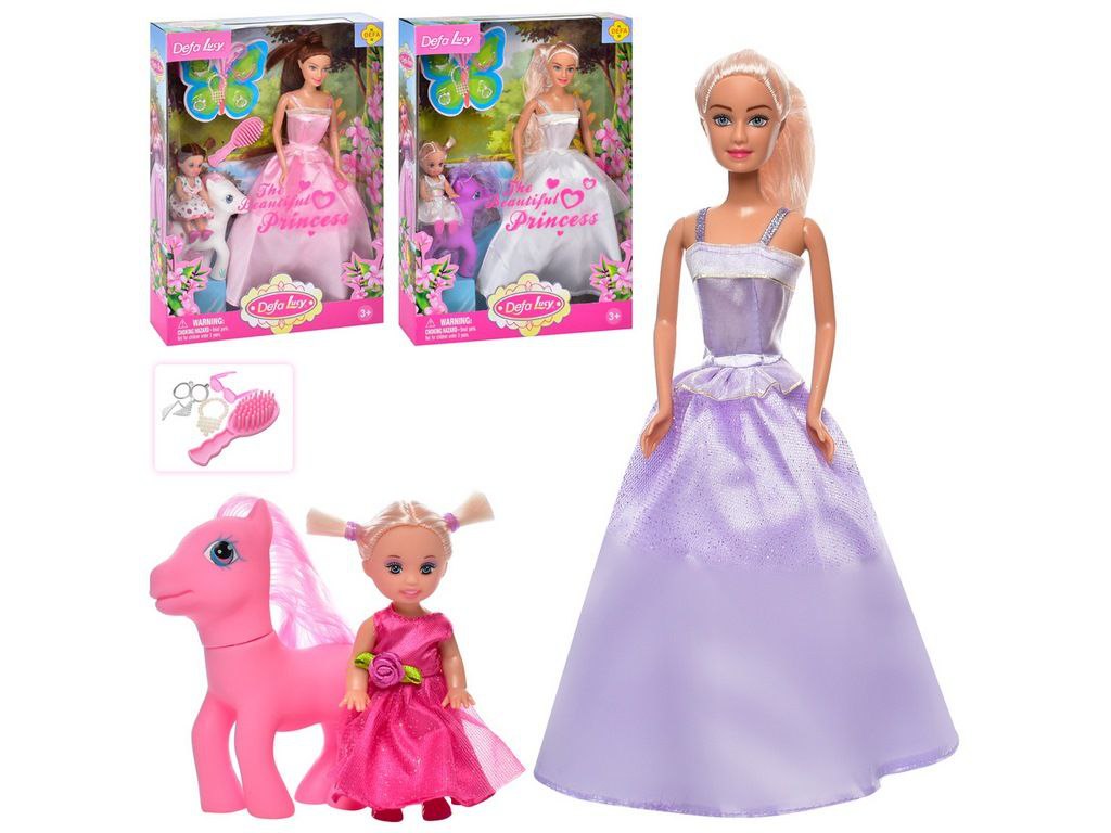 ست عروسک باربی Defa Lucy مدل Beautiful Princess