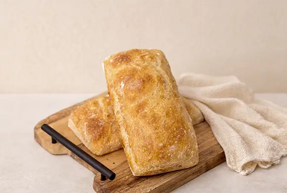 چیاباتا خمیرترش کوچک