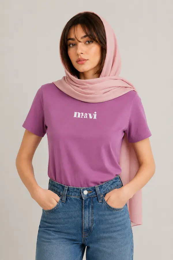 تیشرت زنانه Mavi با طرح چاپی