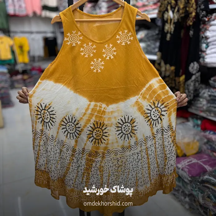 ساحلی نخی باتیک استین حلقه ای