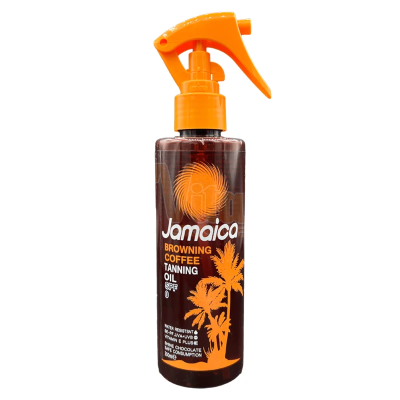 روغن برنز Jamaica مدل Browning Coffee Tanning Oil