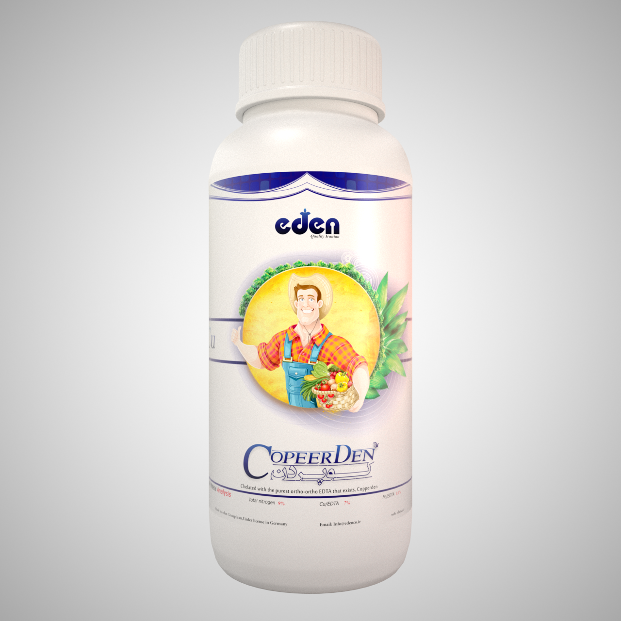 کود مایع مس کلات شده (کوپردن) eden