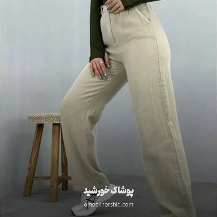 شلوار بگ حصیری