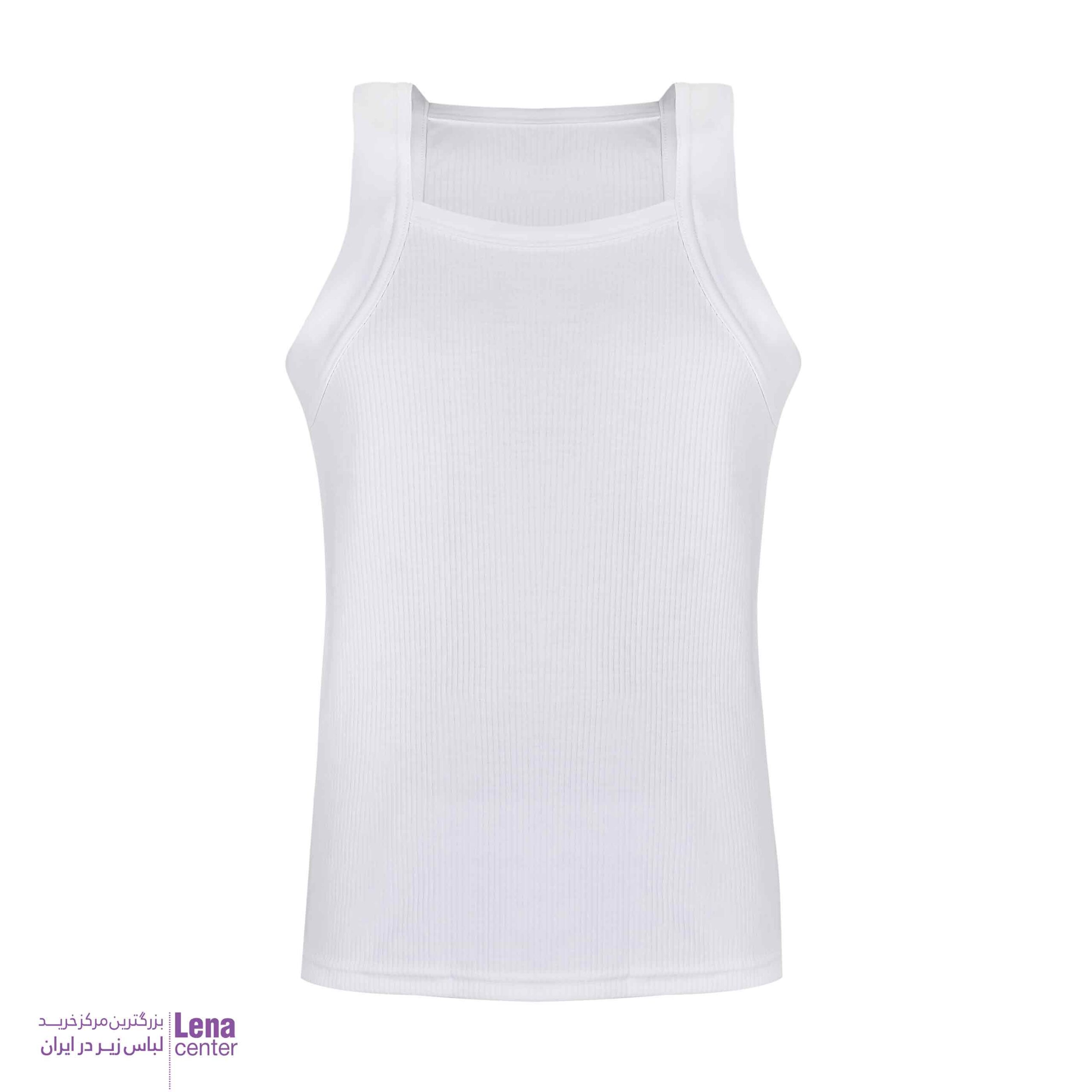 زیرپوش رکابی مردانه کبریتی یقه خشتی - 46-50 (3XL)
