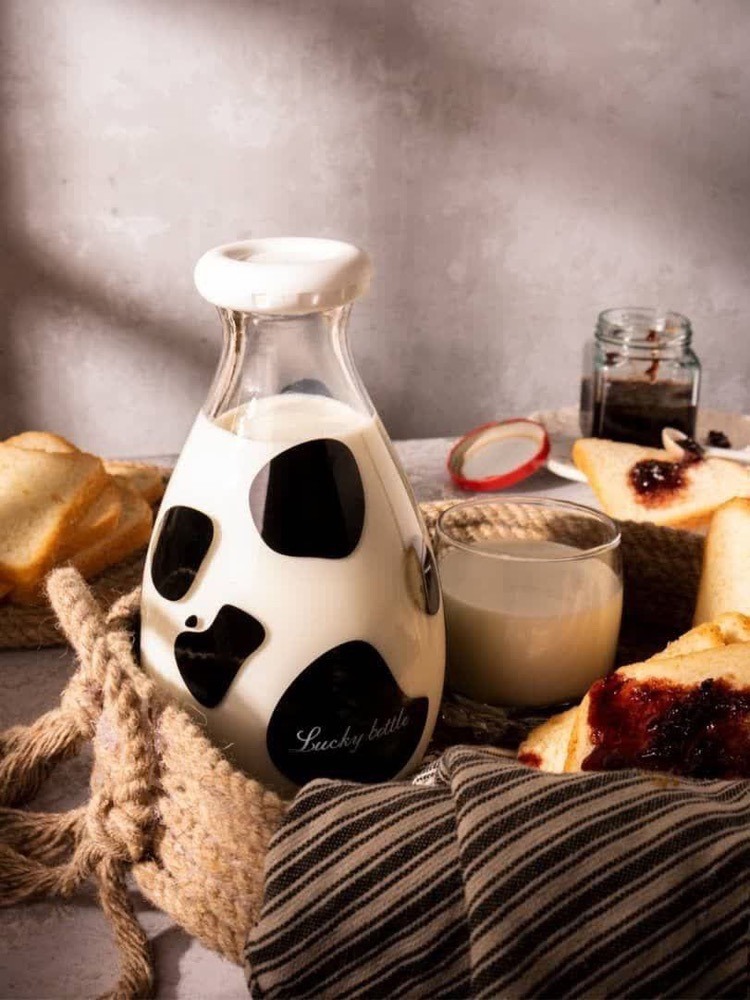 بطری شیر طرح کامبوجی (لاکی)
