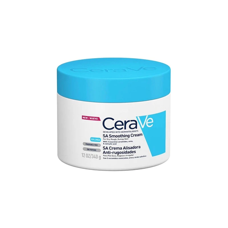 کرم صافکننده سراوی SA Smoothing Cream مناسب پوست خشک، زبر و مستعد کراتوز پیلاریس