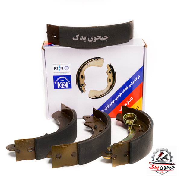 لنت ترمز عقب کفشکی سمند لاهیجان اصل دست 4عددی+خرید قسطی
