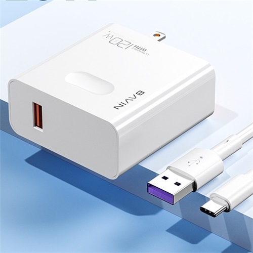 شارژر دیواری باوین Bavin PC955Y Fast Charging توان 120 وات