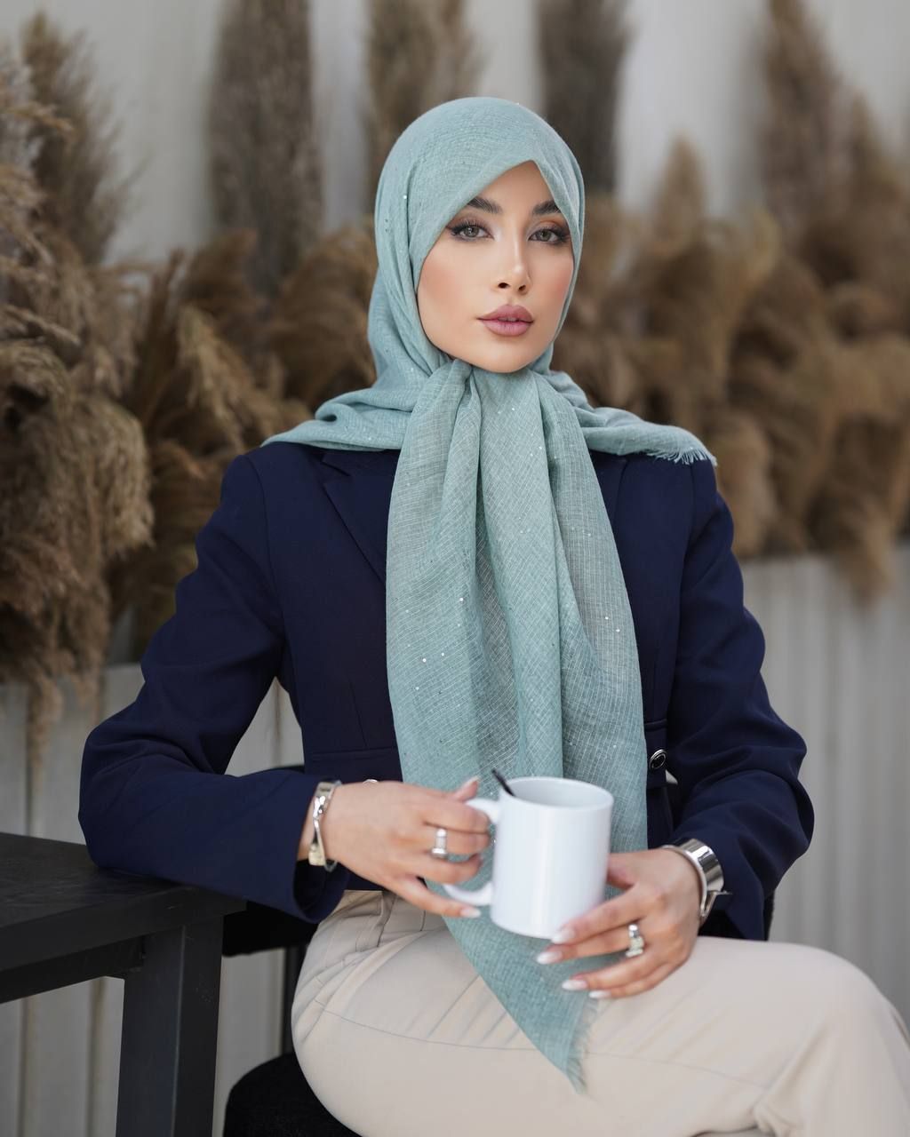 روسری کنفی سنگشور کد ۶۴۲