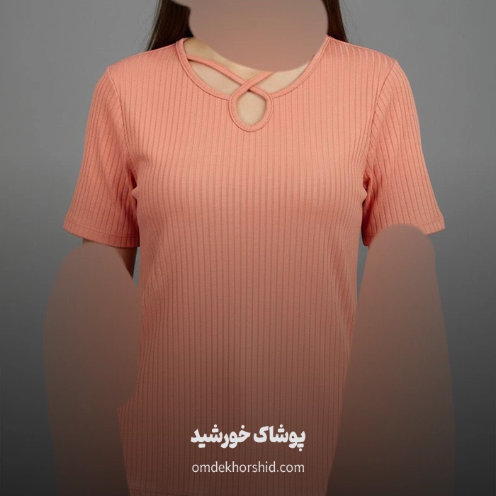 تیشرت یقه ضربدری
