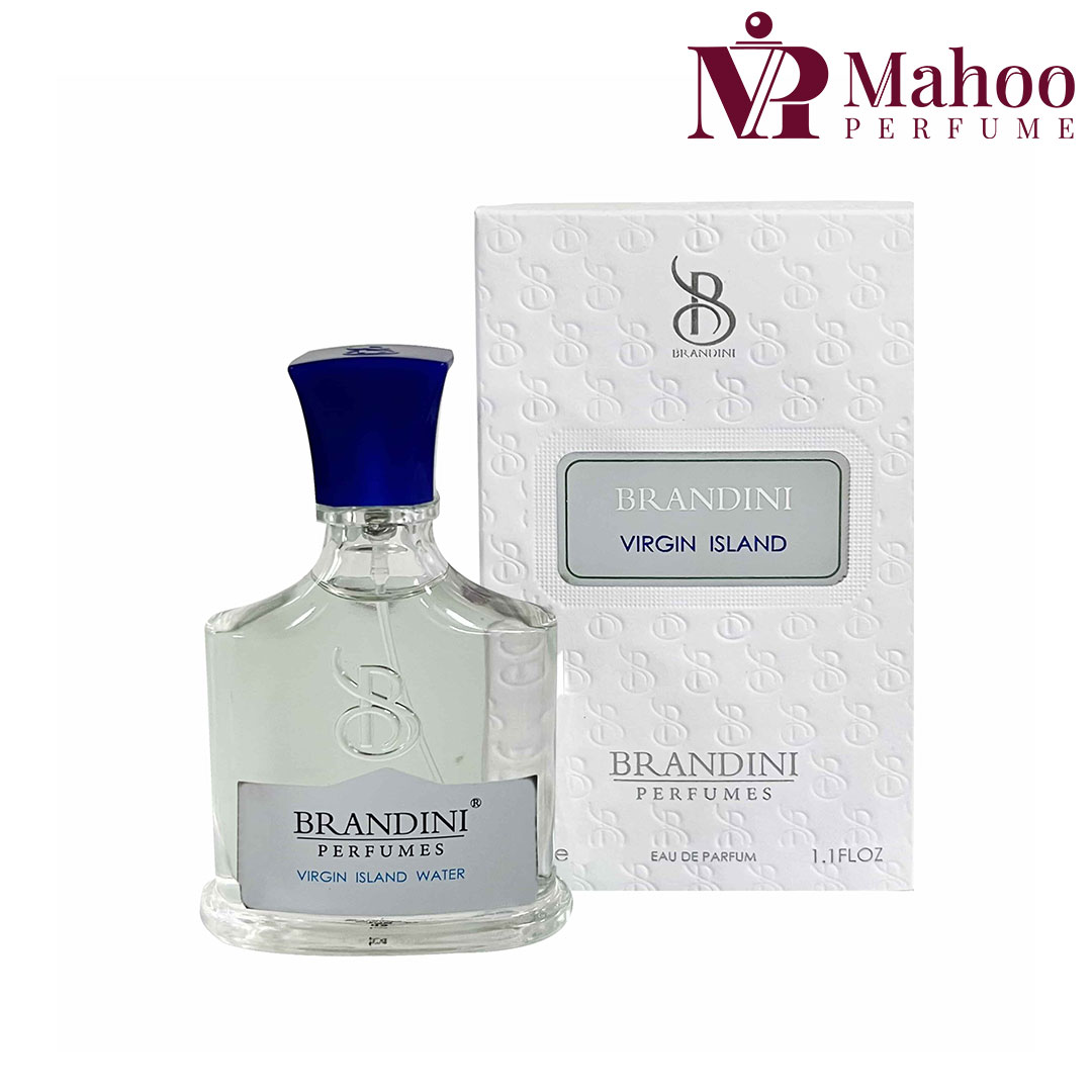 عطر جیبی ویرجین آیلند کرید برندینی مردانه و زنانه 33 میل | Brandini creed virgin island