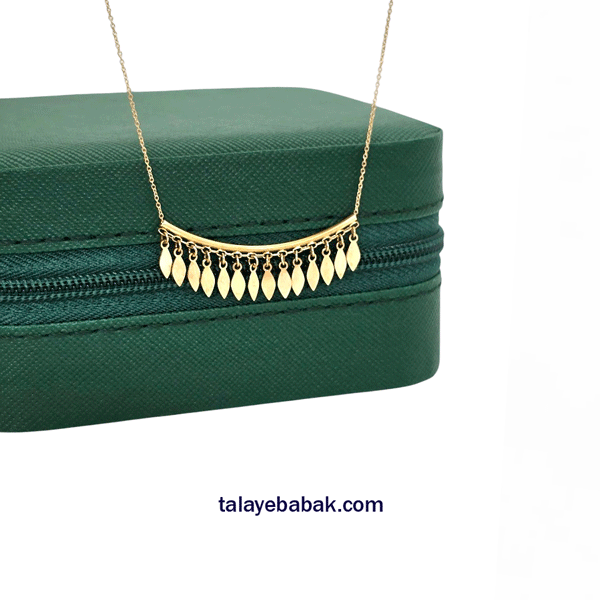 گردنبند طوق لوزی