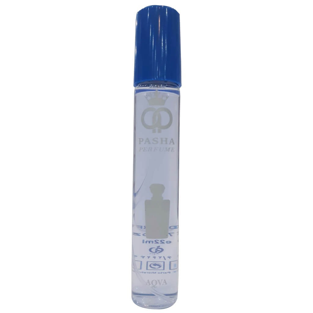 عطر جیبی مردانه پاشا رایحه آکوا حجم 22 میلی لیتر