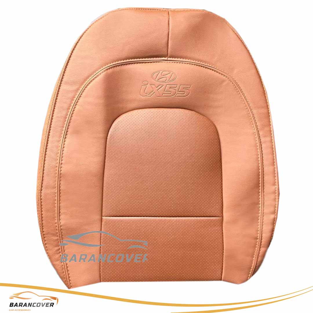 روکش صندلی هیوندای وراکروز ix55 چرم رنگ مارون تیره