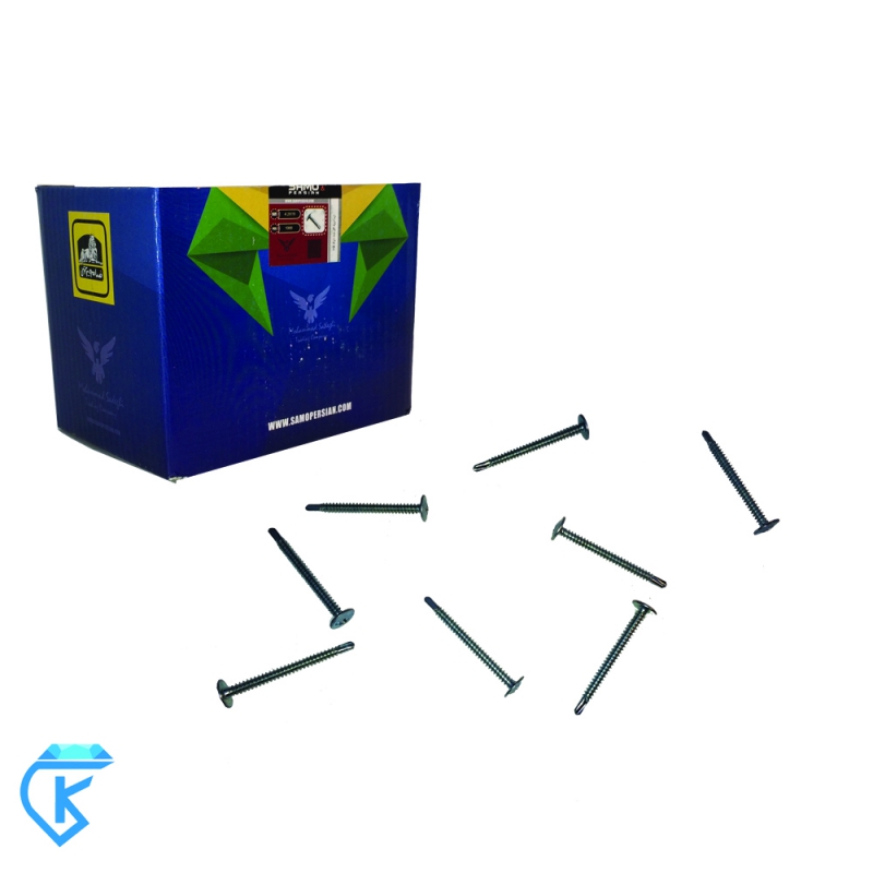 پیچ سرمته واشردار سامو 50*4.2 بسته 350 تایی