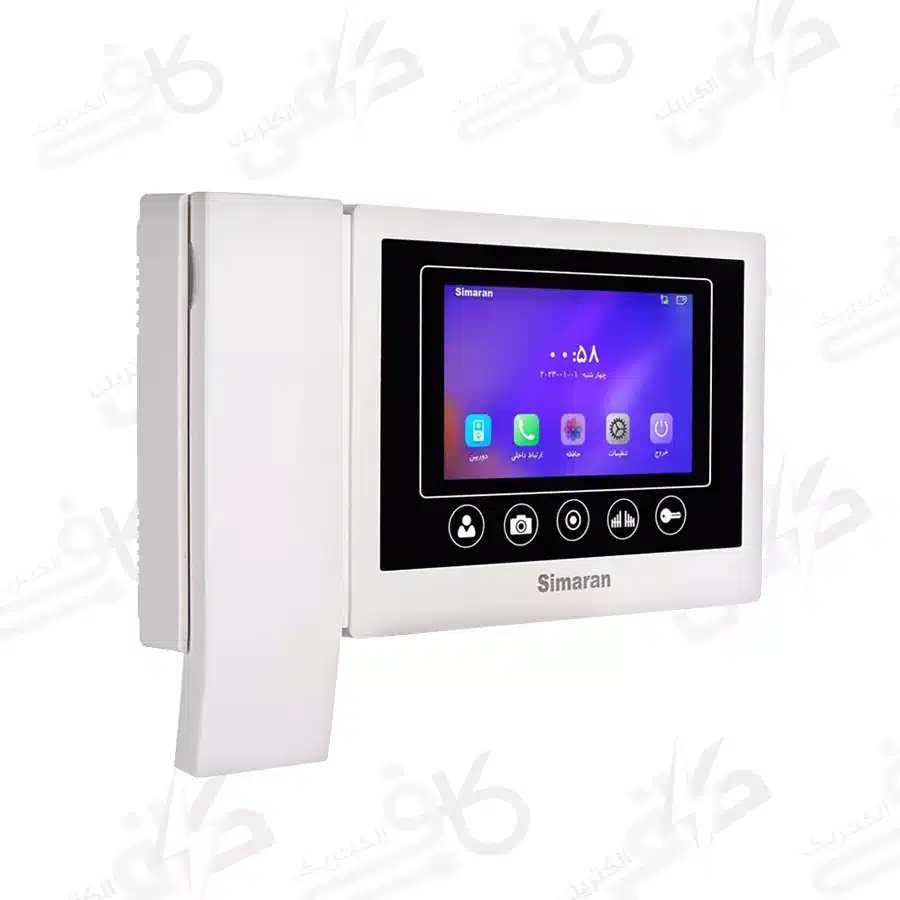 آیفون تصویری سیماران - لمسی با حافظه داخلی 43D | مانیتور4.3اینچ (HD)