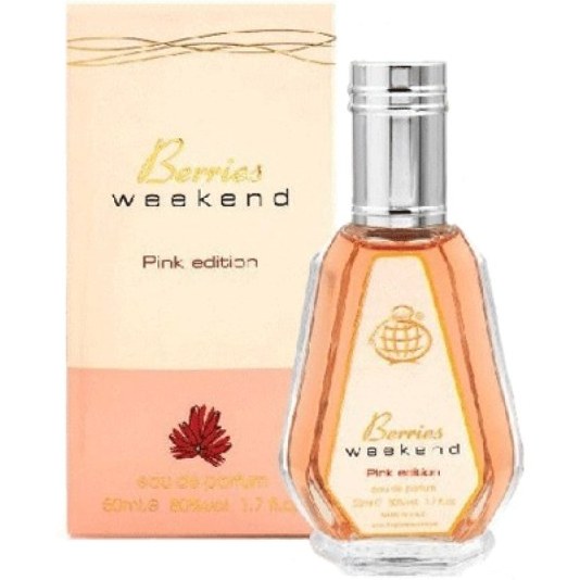 عطر ادوپرفیوم زنانه فراگرنس ورد مدل Berries Weekend حجم ۵۰ میلی لیتر شیرین گرم