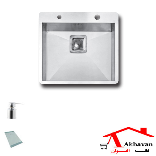سینک ظرفشویی توکار کد 340 اخوان