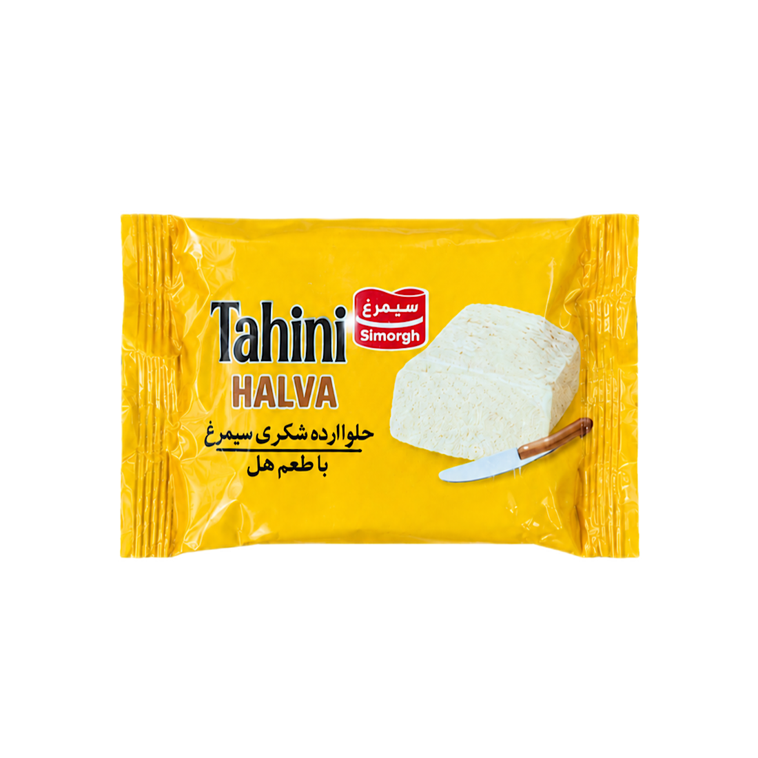 حلوا ارده شکری 70گرمی با طعم هل سیمرغ