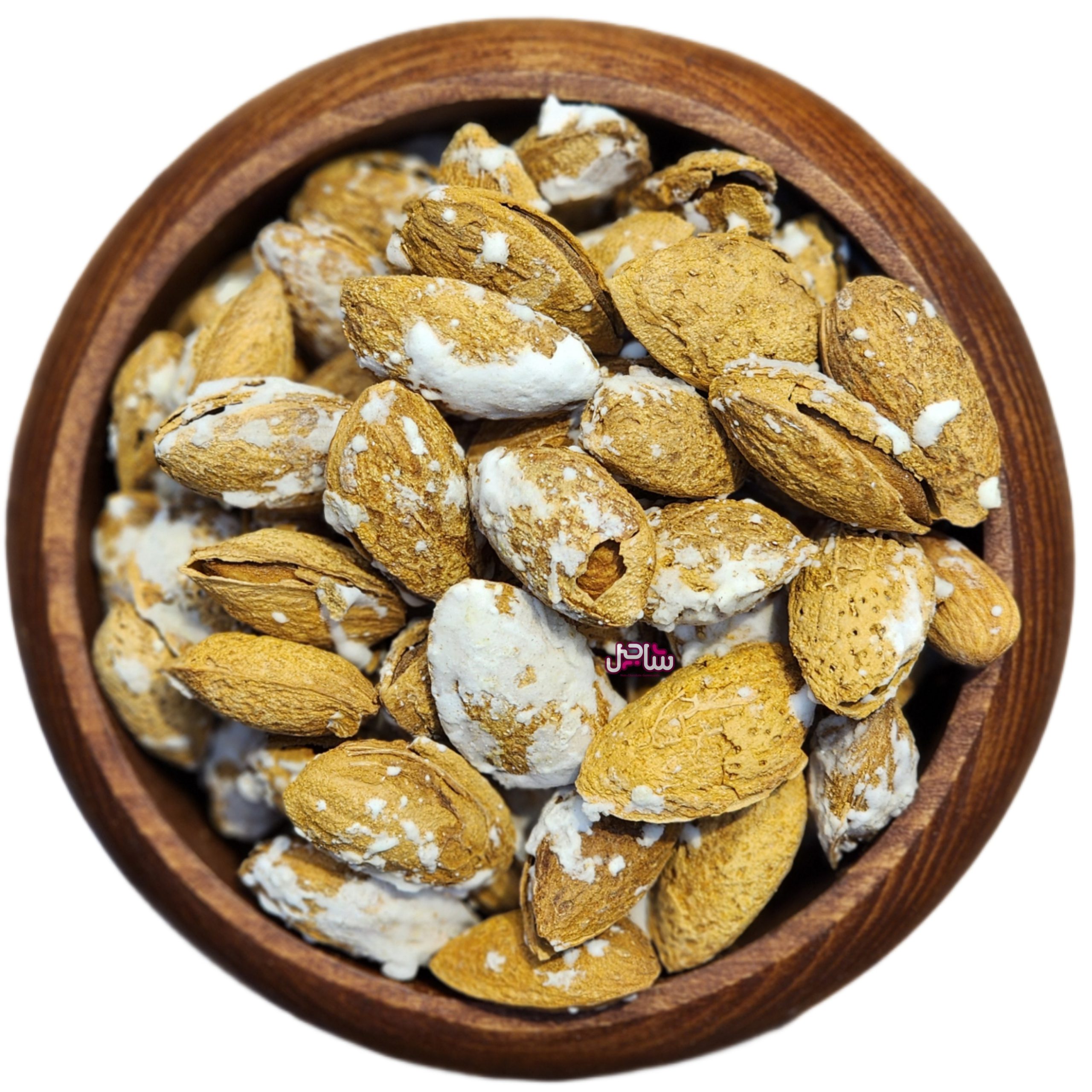 بادام تک پوست شور (کاغذی)