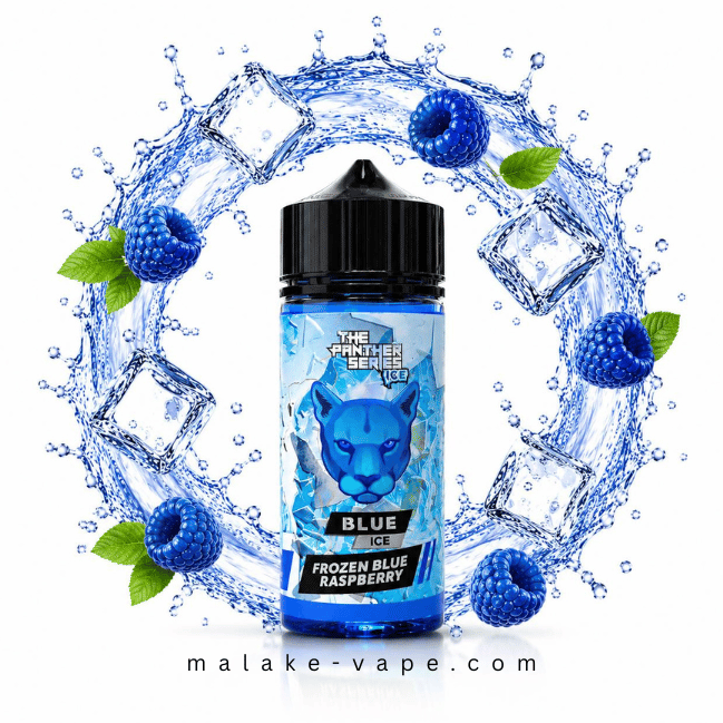 جویس تمشک ابی یخ دکتر ویپ juice blue rasberry ice dr.vape