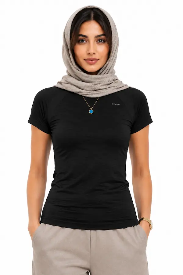 تیشرت ورزشی زنانه مدل Comfort Slim - xl