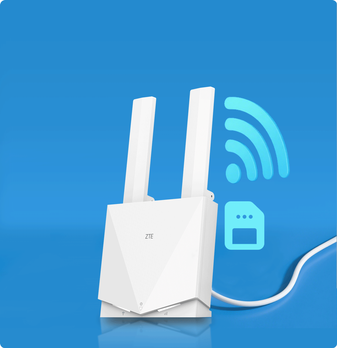 مودم 4G قابل حمل زد تی ای مدل K12 با باتری داخلی